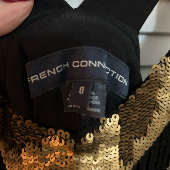 French Connection Beaded Holiday Dress - Picture 3 of 6